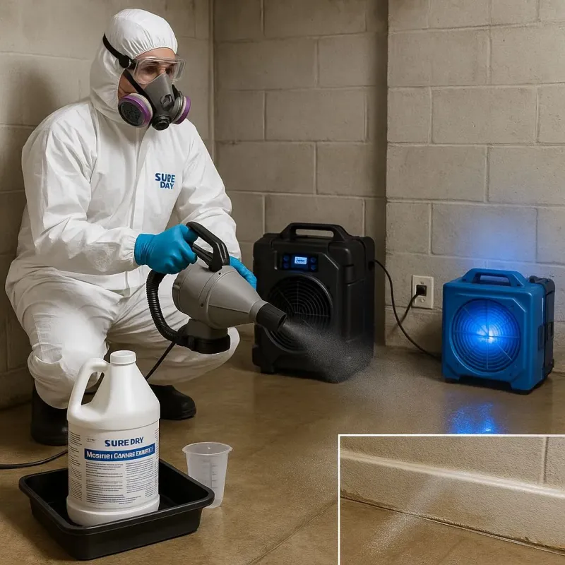 Sanitization and Odor Removal process in Bolindale, OH