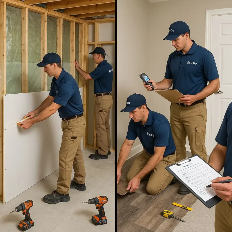 Repairs and Reconstruction process in Bolindale, OH